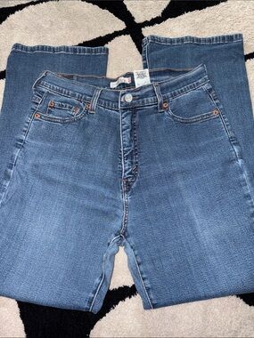 Levi’s 512 Classic Blue Denim Jeans bootcut size 14m inseam 27in